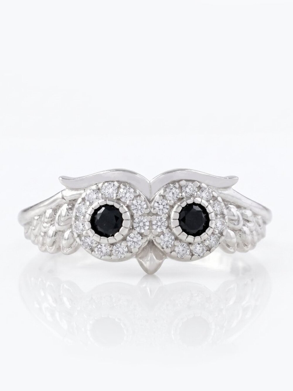 Owl Ring, 925 Sterling Silver Charmed Aroma Size 7 Valentines